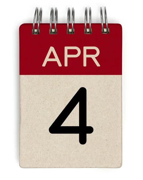 4. April — Stockfoto