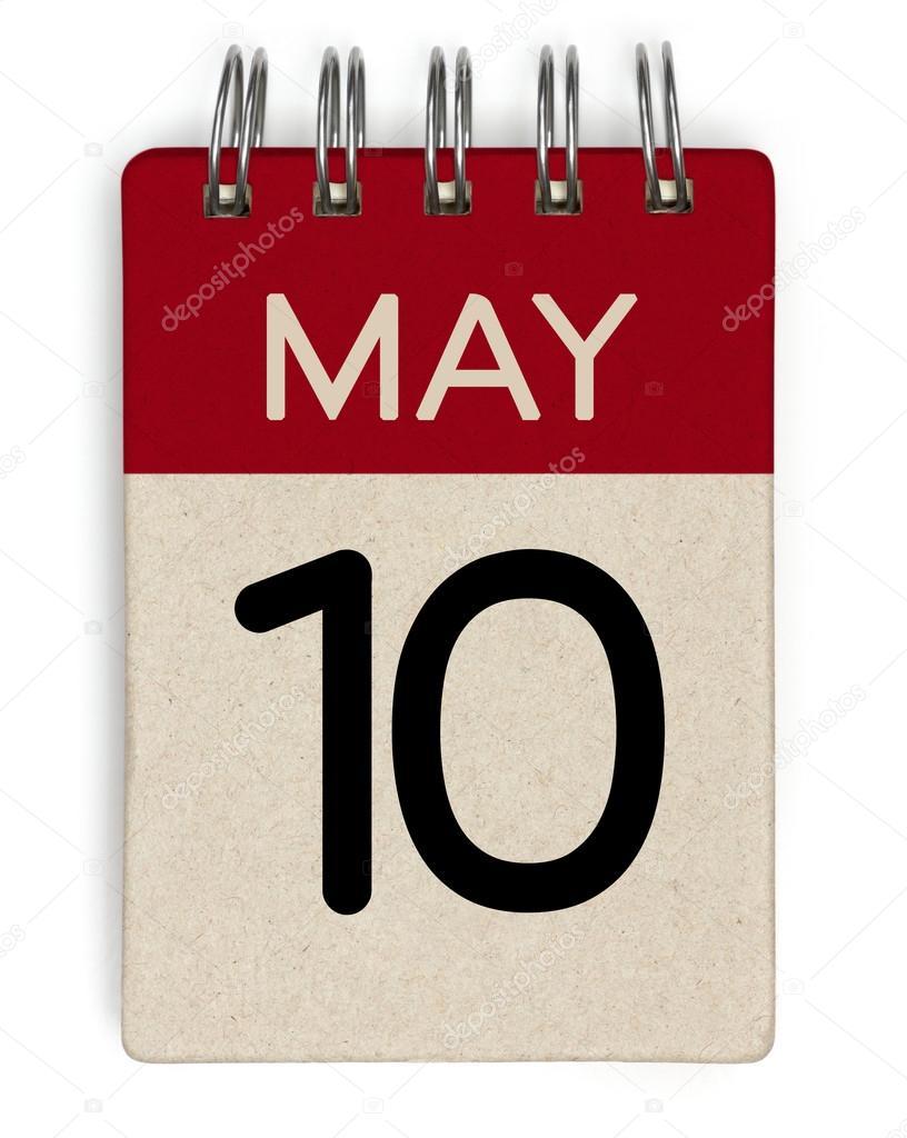 10. Mai-Kalender – Stockfoto © taesmileland #45187845