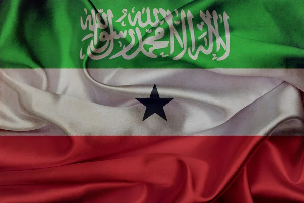 Somaliland Grunge schwenkt Flagge — Stockfoto