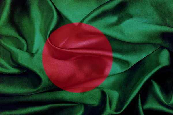 Bangladesh Grunge schwenkt Flagge — Stockfoto