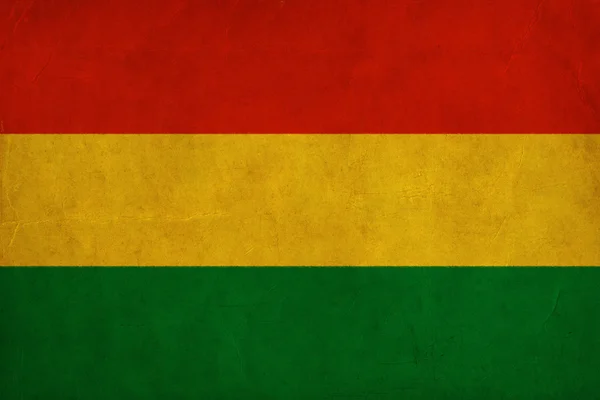Boliwia flagi rysunku, grunge i flagi retro serii — Zdjęcie stockowe