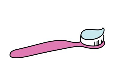 diş fırçası karikatür