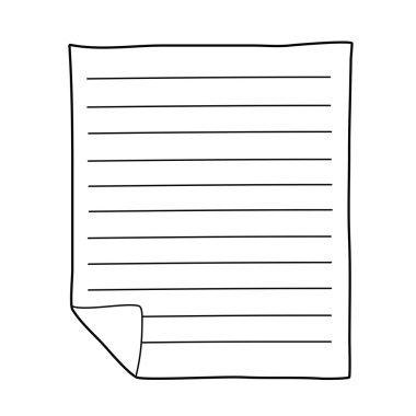 defter kağıt çizim