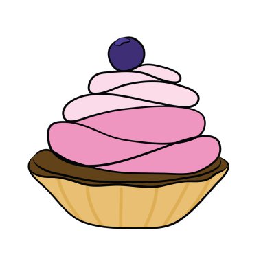 cupcake karikatür