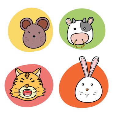 Çin burç hayvan seti