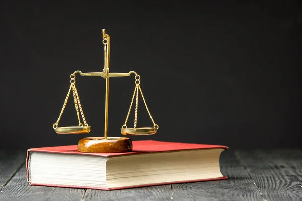 Concepto Ley Legal Justicia Libro Leyes Abierto Con Mazo Jueces — Foto de Stock