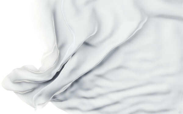 White fabric texture