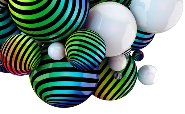 Abstract colored balls — Stock Photo, Image