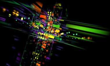 soyut renkli background.technology kavramı