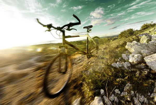 Mountainbike — Stockfoto