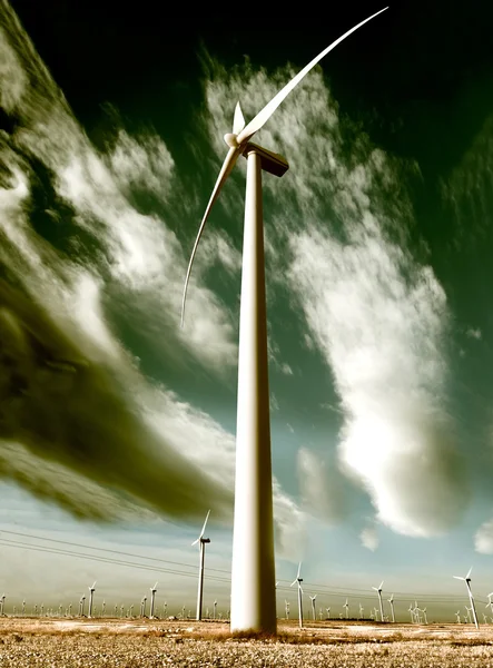 Windmühlen — Stockfoto