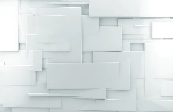 白い光沢のあるレンガの壁 — ストック写真