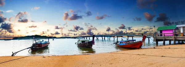 Scénická Krajina Phuketu Seascape Paradisiacal Idylické Pláže Krajina Thajsko Moře — Stock fotografie