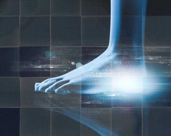 Рентгеновский Фон Боли Суставах Медицинская Визуализация Лечение Концепция Обезболивающих Мышечной — стоковое фото