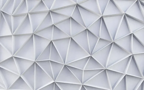 不規則なグリッドまたはメッシュパターン 概要単色幾何学的テクスチャ 3Dイラスト — ストック写真
