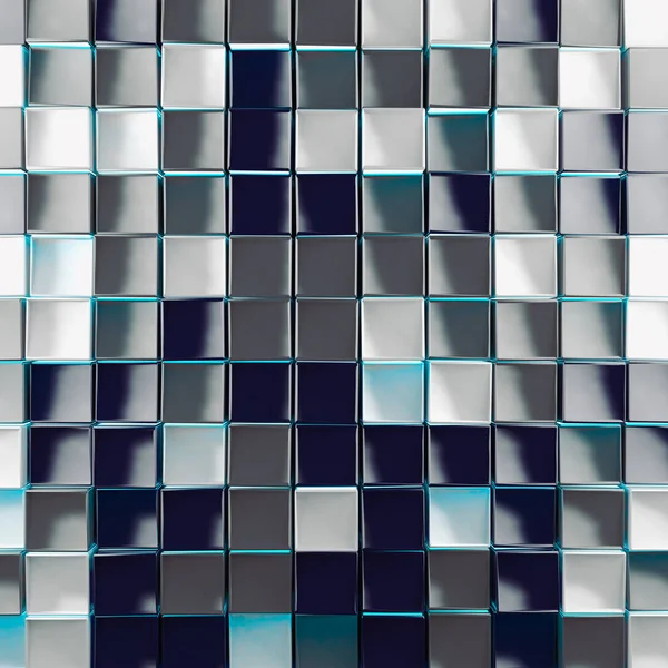 Illustration Texture Abstraite Avec Des Carrés Des Cubes Image Abstraite — Photo