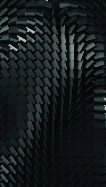 Крупним Планом Зображення Кубиків Сітки Хвиль Абстрактного Фону Ілюстрація Крупним — стокове фото