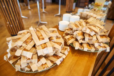 croissants and other treats on the table
