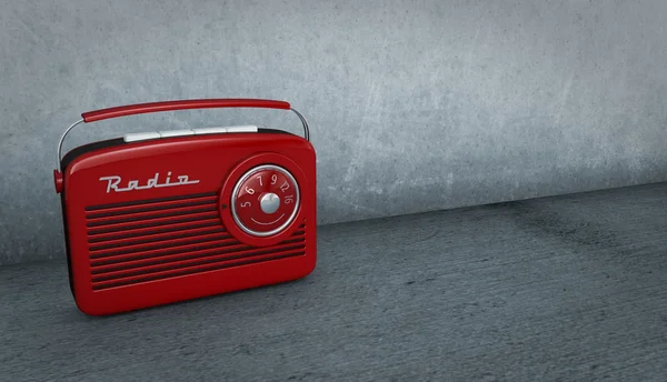 Vintage radio — Stockfoto