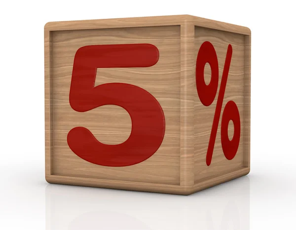 Percent icon — Stock Photo, Image