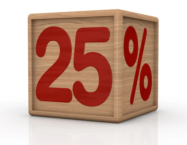 Percent icon — Stock Photo, Image