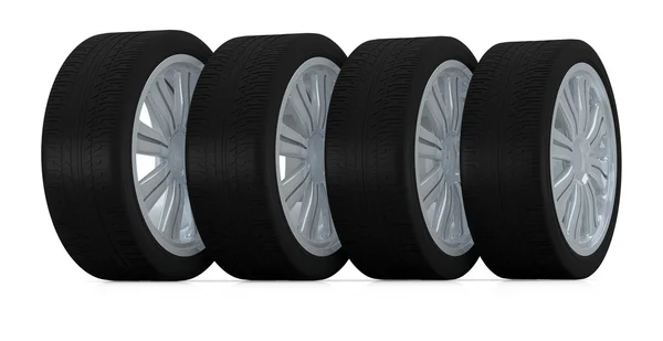 Tires and rims — Stock Photo, Image