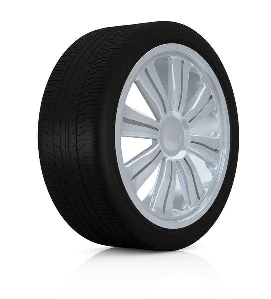 Tire and rim — Stock Photo, Image