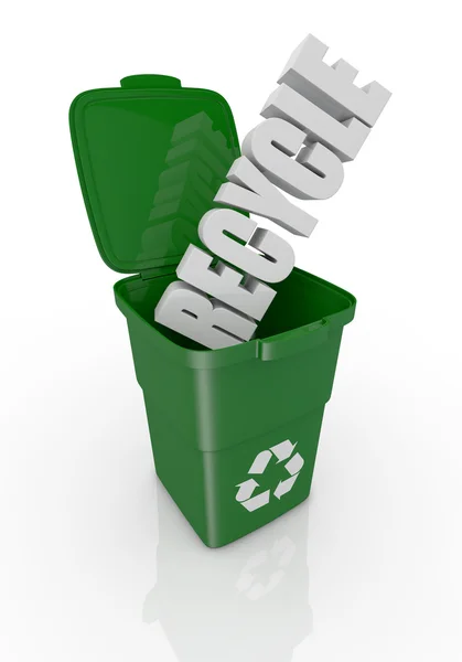 Recyclingkonzept — Stockfoto