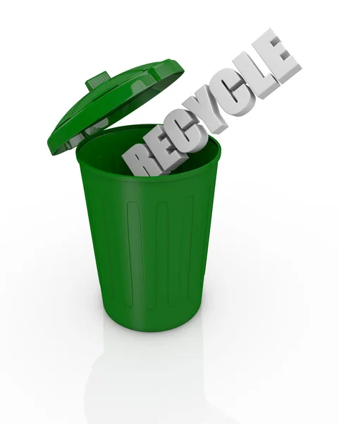 Conceito de reciclagem — Fotografia de Stock