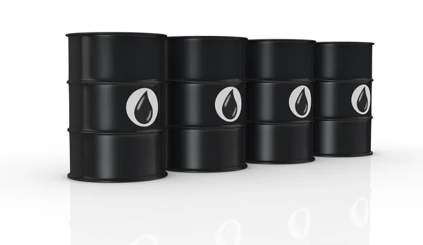 Barriles de petróleo —  Fotos de Stock
