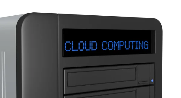 Pojem cloud computing — Stock fotografie