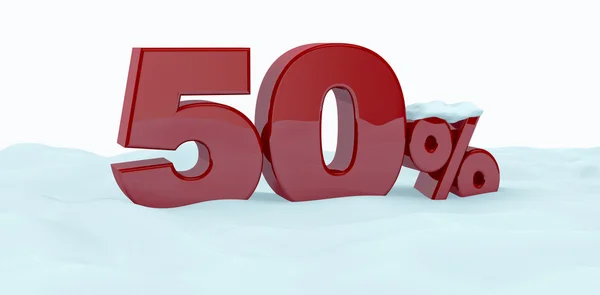 Percent icon — Stock Photo, Image