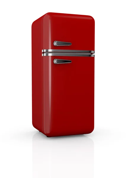 Oldtimer-Kühlschrank — Stockfoto
