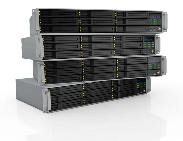 Rackserver — Stockfoto