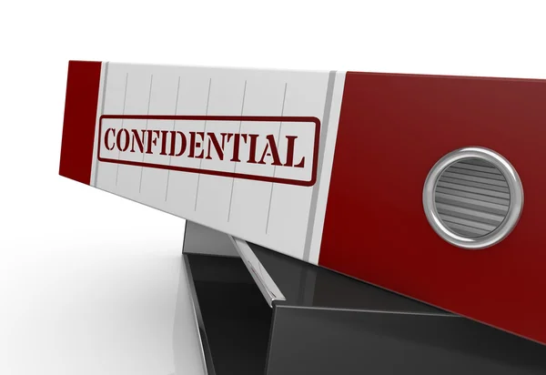 Concept of confidential data — Stock Photo, Image