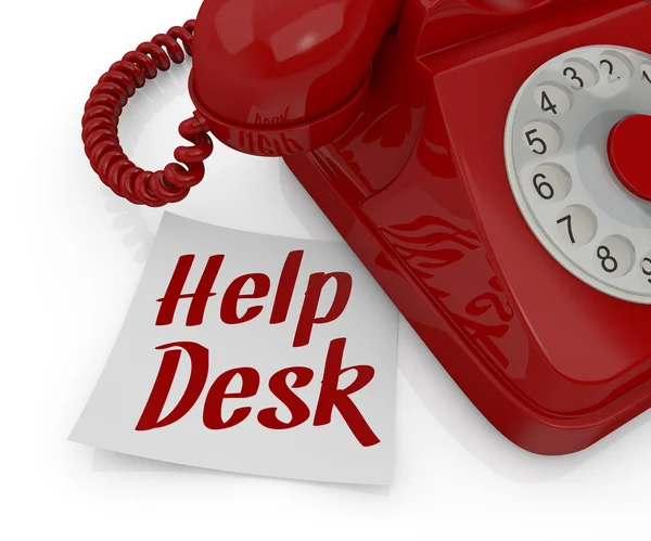 Help desk — Foto Stock