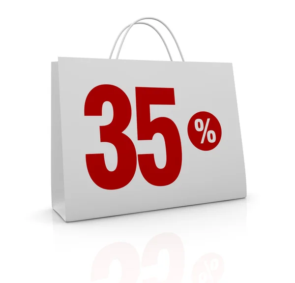 Percentage pictogram — Stockfoto