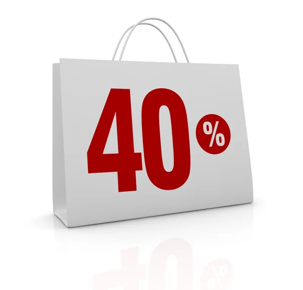 Percentage pictogram — Stockfoto