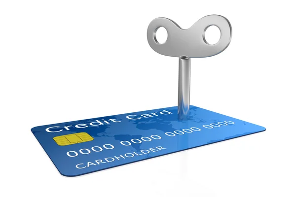 Carta di credito — Foto Stock