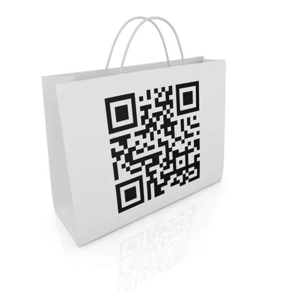 Código QR — Fotografia de Stock