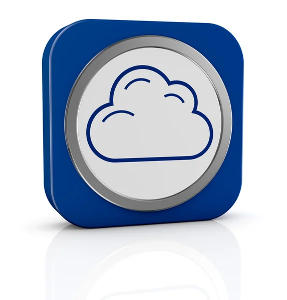 Cloud computing icon — Stock Photo, Image