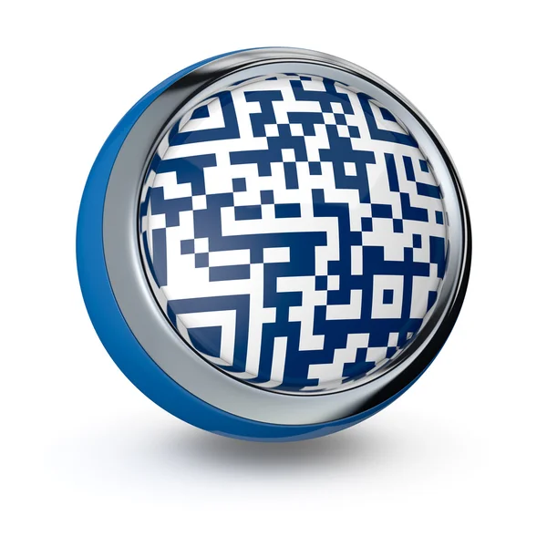 Qrcode icon — Stock Photo, Image