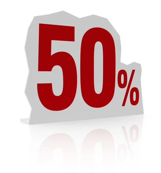 Percentage pictogram — Stockfoto