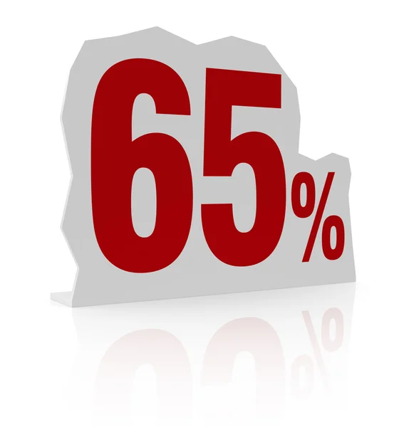 Percent icon — Stock Photo, Image