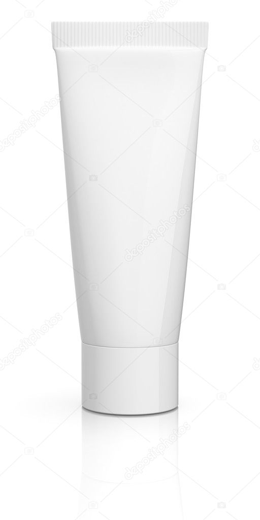 white tube
