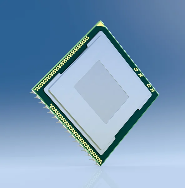 Elektroniskt chip — Stockfoto