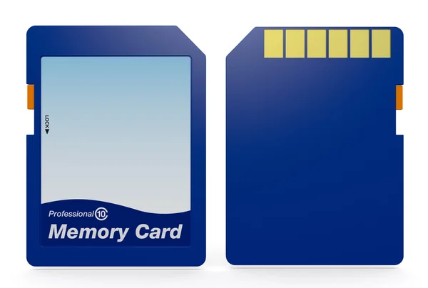 Cartão SD — Fotografia de Stock