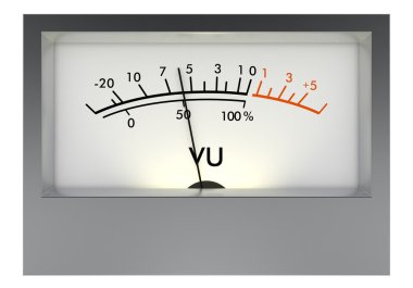 Analog vu metre