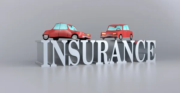 Concept of car insurance — Stock Photo, Image