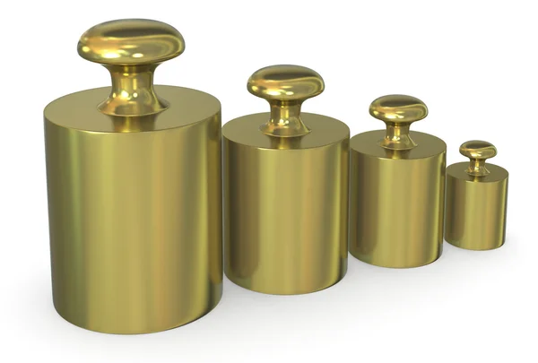 Calibration weights — Stock Photo, Image